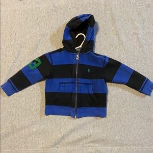 2t  Ralph Lauren Zip up Hooded Jacket